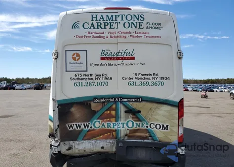 2017 Ford Transit T-350 z USA, uszkodzony, nr VIN 1FTBW3XM5HKA18155